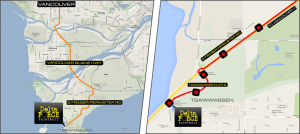 Delta Force Paintball Sherwood Park Location Map
